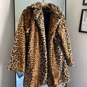 Leopard coat